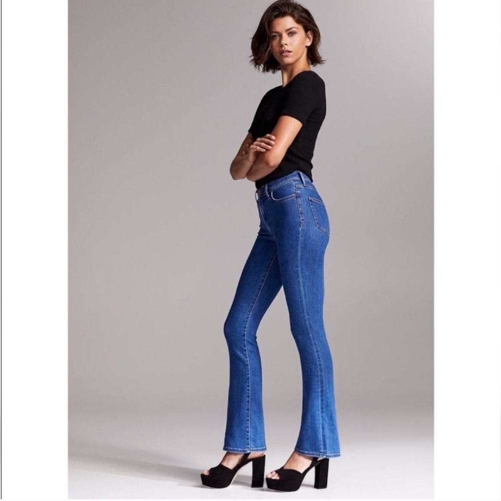 Denim Forum The Jane Mid Rise Boot Jeans